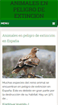 Mobile Screenshot of animalesenpeligro.info